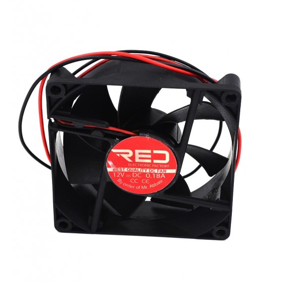 فن کیس 8*8 مدل RED 12V