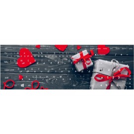 لیبل کیبورد چرمی طرح فانتزی کد 122