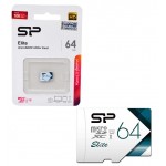 رم موبایل سیلیکون پاور (Silicon Power) مدل 64GB MicroSD U1 100MB/S