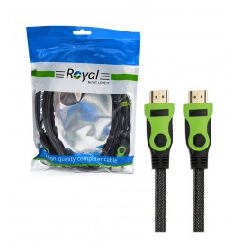 کابل HDMI 1.4 (14+1)کنفی طول 3 متر رویال (ROYAL)