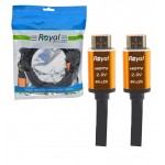 کابل HDMI 2.0 کنفی 4K طول 1.5 متر رویال (ROYAL)