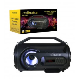 اسپیکر بلوتوثی کلاسیک سیبراتون (sibraton) مدل S-BS712