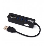 هاب 3 پورت USB 2.0 و رم ریدر رویال (Royal) مدل RH&R-448