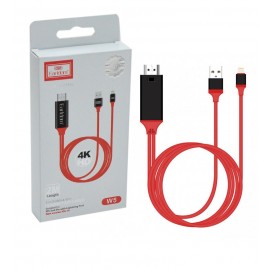 کابل اتصال آیفون به HDMI طول 2 متر MHL ارلدام (EARLDOM) مدل ET-W5