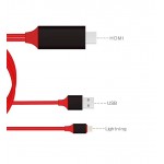 کابل اتصال آیفون به HDMI طول 2 متر MHL ارلدام (EARLDOM) مدل ET-W5