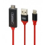 کابل اتصال آیفون به HDMI طول 2 متر MHL ارلدام (EARLDOM) مدل ET-W5