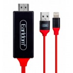 کابل اتصال آیفون به HDMI طول 2 متر MHL ارلدام (EARLDOM) مدل ET-W5