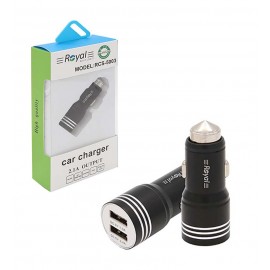 شارژر فندکی دو پورت رویال (ROYAL) مدل RCS-5003