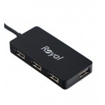 هاب 4 پورت USB 2.0 رویال (Royal) مدل RH2-210