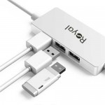هاب 4 پورت USB 2.0 رویال (Royal) مدل RH2-210