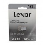 فلش لکسار (LeXar) مدل 128GB JumbDrive D35c OTG C