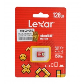 رم موبایل Lexar 128GB MicroSDXC UHS-1card 150 Mb/S