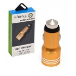 شارژر فندکی دو پورت رویال (ROYAL) مدل RCS-5003