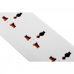 رابط برق 3 خانه + شارژ USB لیتو (LEITU) مدل LS-3