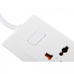 رابط برق 3 خانه + شارژ USB لیتو (LEITU) مدل LS-3
