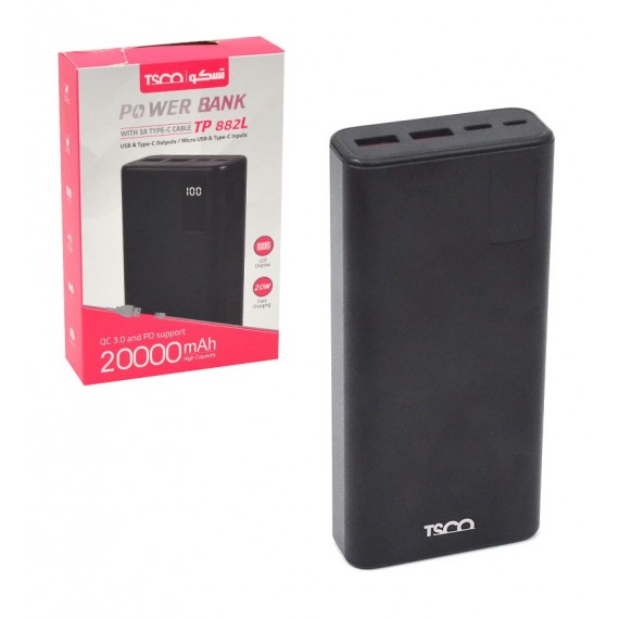 پاوربانک تسکو (TSCO) مدل TP 882L 20000mAh