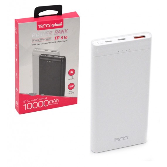 پاوربانک تسکو (TSCO) مدل TP 816 10000mAh