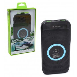 پاوربانک بی سیم باوین (BAVIN) مدل PC093-PD ظرفیت 10000mAh