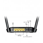 مودم روتر ADSL بی سیم D-Link مدل N300 DSL-2740U