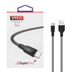 کابل تایپ سی (Type-C) طول 1 متر وکو (WECO) مدل WE-08
