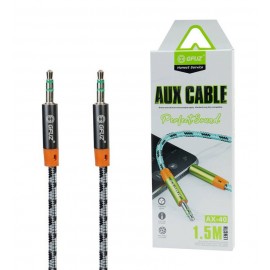 کابل 1 به 1 صدا (AUX) طول 1.5 متر GFUZ مدل AX-40