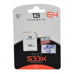 رم موبایل تروبایت (TRUE BYTE) مدل 64GB Micro SD 533X A2-V30 80MB/S خشاب دار