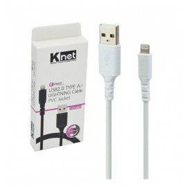 کابل آیفون(lightning) 1.2 متری کی نت (Knet) PVC JACKET مدل K-CUL02012