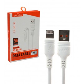 کابل آیفون (lightning) ابودوس (abodos) طول 1 متر مدل AS-DS33i