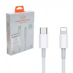 کابل (Type-C To Lightning) PD طول 1 متر ابودوس (abodos) مدل AS-DS36