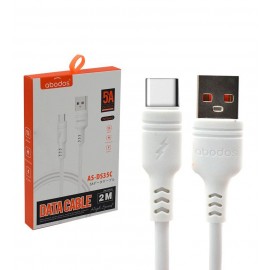 کابل تایپ سی (Type-C) ابودوس (abodos) طول 2 متر مدل AS-DS35C