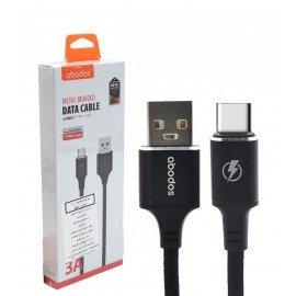 کابل تایپ سی (Type-C) ابودوس (abodos) طول 1 متر مدل AS-DS39C