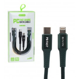 کابل (Type-C To Lightning ) PD کنفی باوین (bavin) طول 1متر مدل CB-188-PD