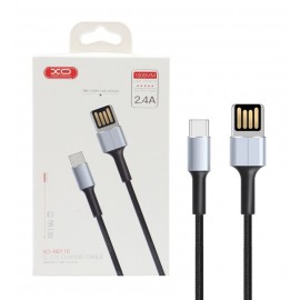 کابل تایپ سی (Type_C) کنفی طول 1 متر ایکس او (XO) مدل XO-NB116