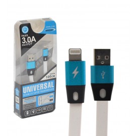 کابل آیفون (lightning) فلت طول 1 متر اسکار (Oscar) مدل C-608