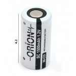 باتری شارژی اوریون (ORION) مدل SC 1500mAh 1.2V NI-CD