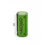 باتری قلمی شارژی اوریون (ORION) مدل 2/3AA 750mAh 1.2V NI-MH