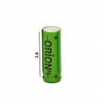 باتری نیم قلمی شارژی اوریون (ORION) مدل 2/3AAA 400mAh 1.2V NI-MH