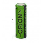 باتری قلمی شارژی اوریون (ORION) مدل 4/5AA 1500mAh 1.2V NI-MH