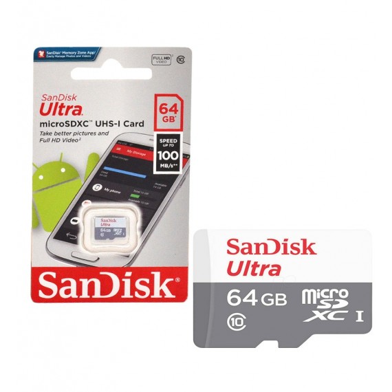 رم موبایل SanDisk مدل 64GB U1 100MB/S