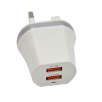 شارژر 2 پورت + کابل اندروید ارلدام (EARLDOM) مدل ES-198