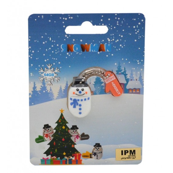 فلش ایکس انرژی (X-Energy) مدل 64GB SNOWMAN USB 2.0