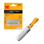 فلش OTG Type-C کداک (KODAK) مدل 128GB K243C