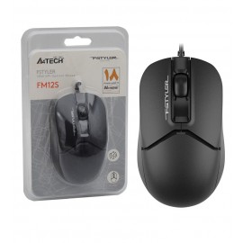 موس بی صدا سیم دار ای فور تک (A4TECH) مدل FM12S