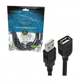 کابل افزایش طول USB کایزر (KAISER) طول 1.5 متر