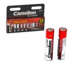 باتری نیم قلمی کملیون (Camelion) مدل Plus Alkaline LR03 AAA (جعبه 12 تایی)