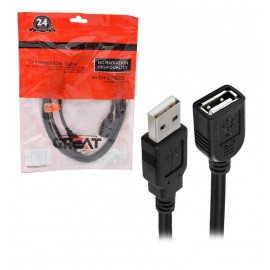 کابل افزایش طول USB گریت (GREAT) طول 1.5 متر