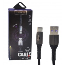 کابل Type-C طول 1 متر ترکا (TREQA) مدل CA-8363