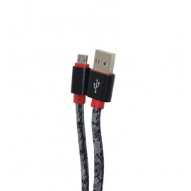 کابل اندروید مخملی طول 1.5 متر بدون پک