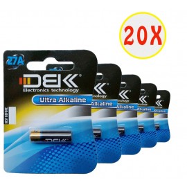 بسته 20 عددی باتری ریموت کنترل A27 مدل DBK Ultra Alkaline