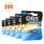 بسته 20 عددی باتری ریموت کنترل 23A DBK Ultra Alkaline